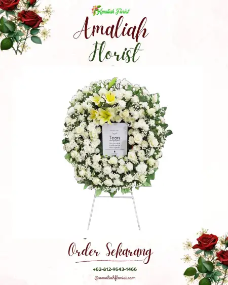 Krans Bunga Duka Salambue